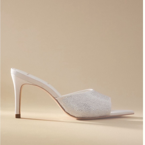 Tony Bianco Elegant Bride Bridal Women’s White Stiletto Heels Size 8 - Picture 2 of 3